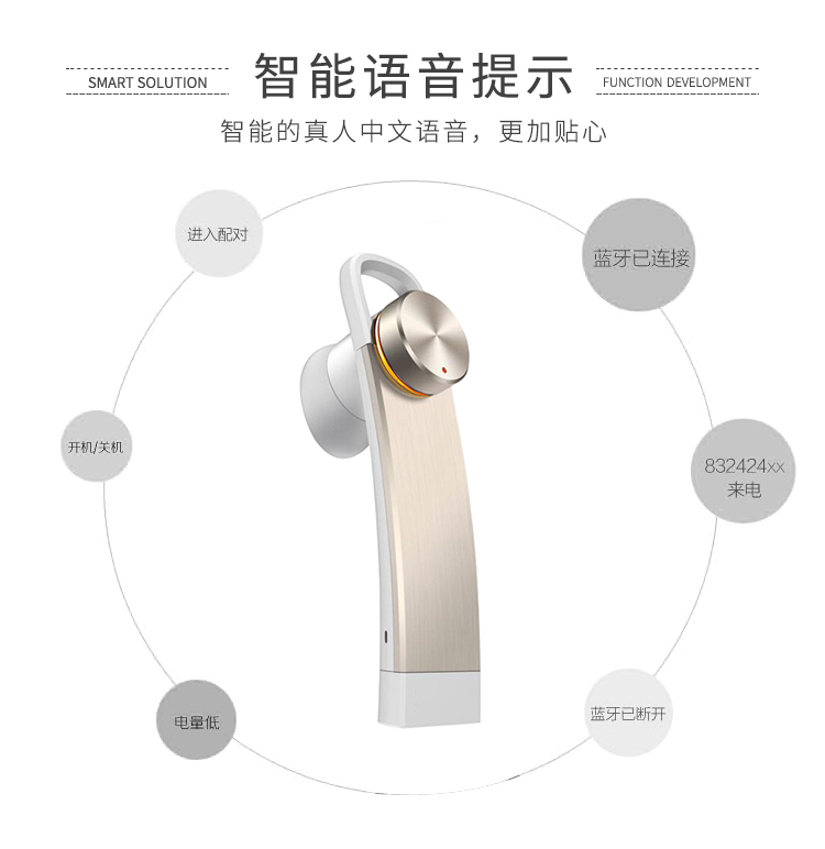 無(wú)線藍(lán)牙功能-智能語(yǔ)音提示