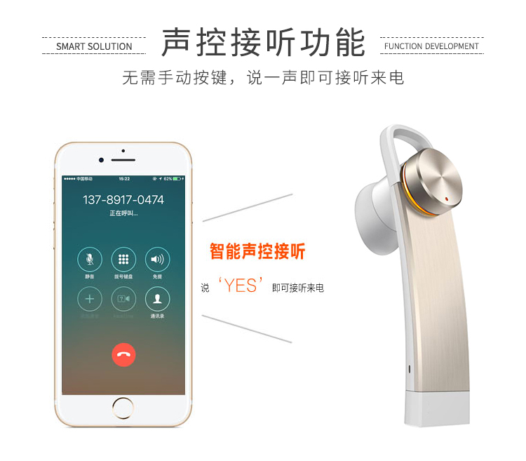 無(wú)線藍(lán)牙功能-聲控接聽功能