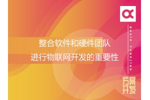 整合軟件和硬件團隊進行物聯(lián)網(wǎng)開發(fā)的重要性