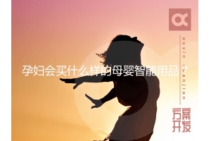 孕婦會(huì)買(mǎi)什么樣的母嬰智能用品？